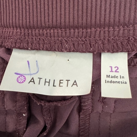 Athleta Midtown Ankle Pant in Purple, Size 12 - Picture 6 of 7